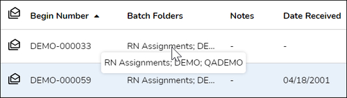 05 - 14 - Batch Folders field in Grid