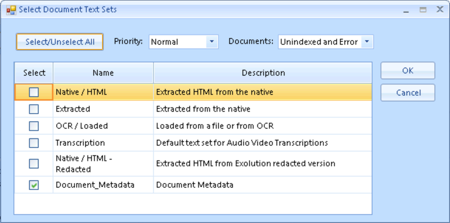 10 - 02a - Indexing Document Metadata Text Set Update