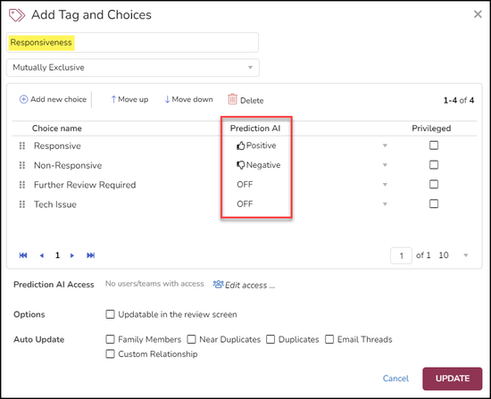 101 - 01 - Prediction Enabled Y-N Tags