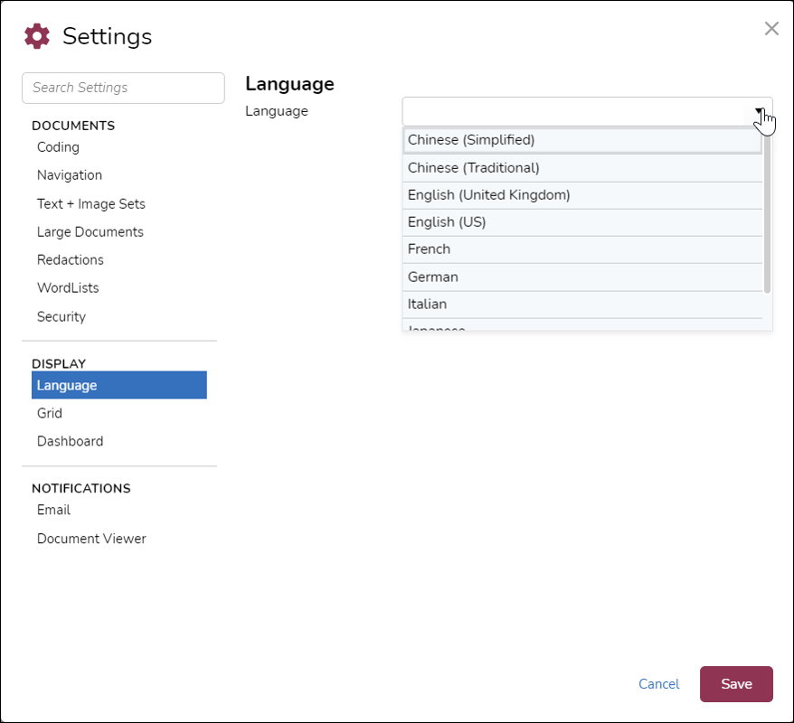 103 - 08 - User Settings - Display - Language-1