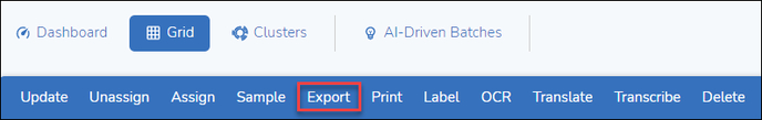 118 - 01 - Grid toolbar-11_1 Export