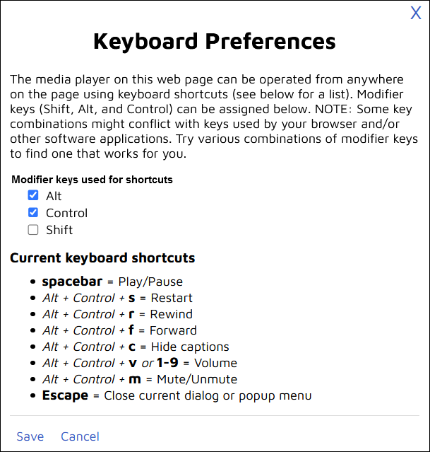 127 - 07 - AV Keyboard preferences