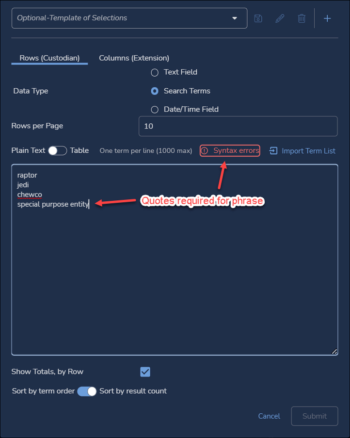 131 - 03d - Heatmap options - Rows (Search Term Validation)-4