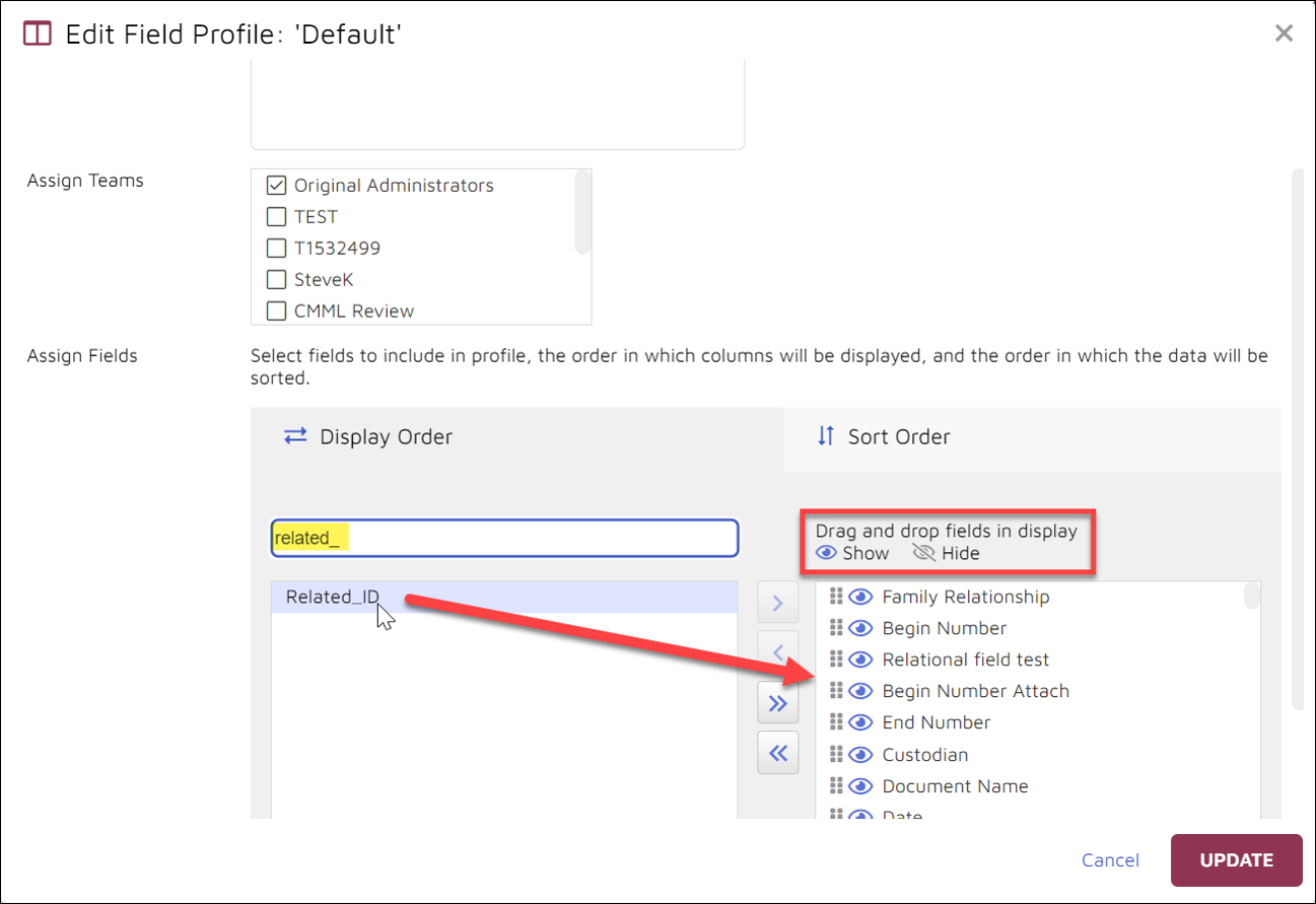 152 - 02 - Add Custom Relational field to profile