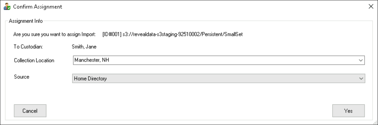 164 - 05 - Confirm assignment