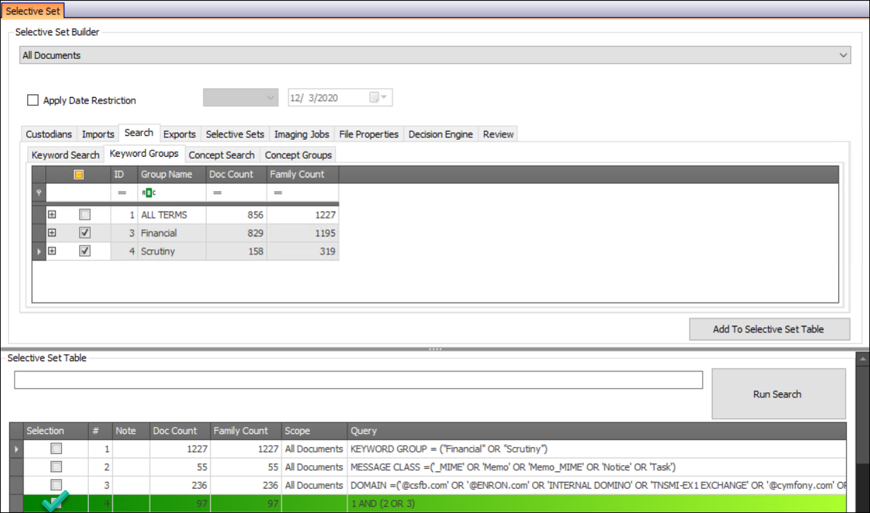 165 - 09 - Define Selective Set