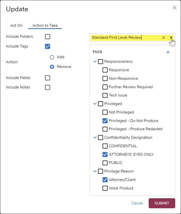 17 - 07 - Tag Documents - Untag docs-1-3