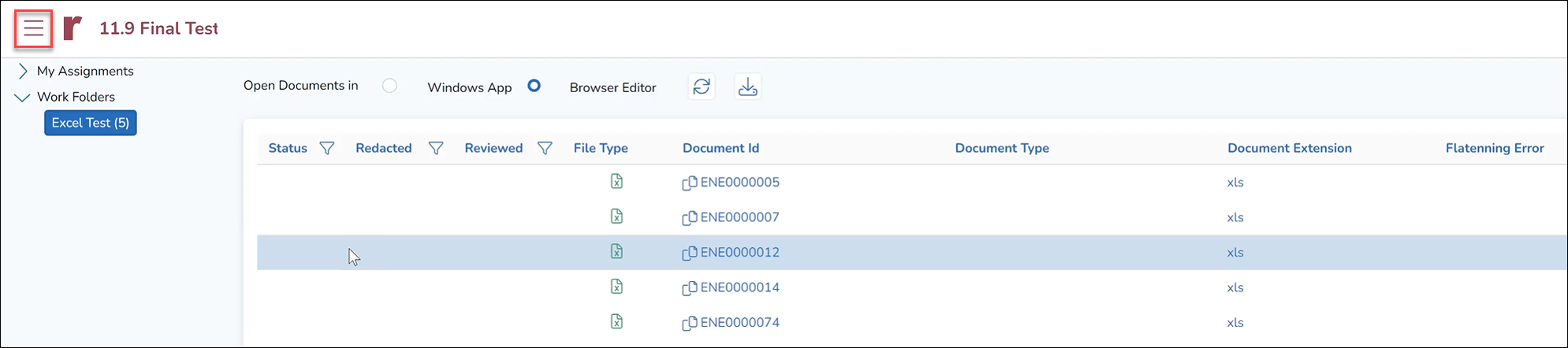 189 - 04 - Exolution Select Documents for Flattening