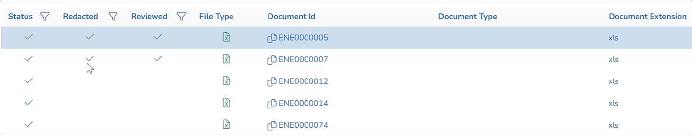 189 - 10 - Exolution Document Status