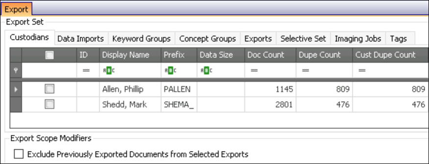 192 - 02 - EDRM MIH Export Set-1