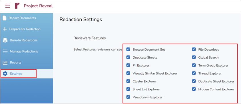 195 - 43 - Settings - Reviewer Features