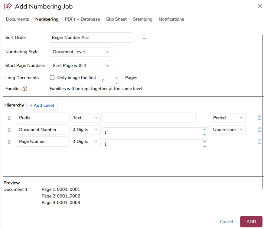 196 - 05 - Add Numbering Job - Numbering