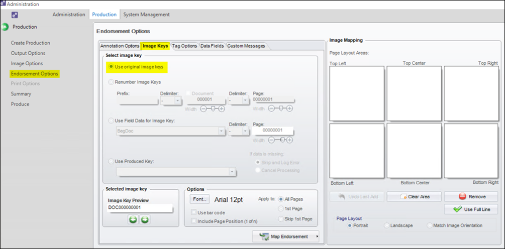 241 - 05 - Local Discovery Endorsement Options--Image Keys