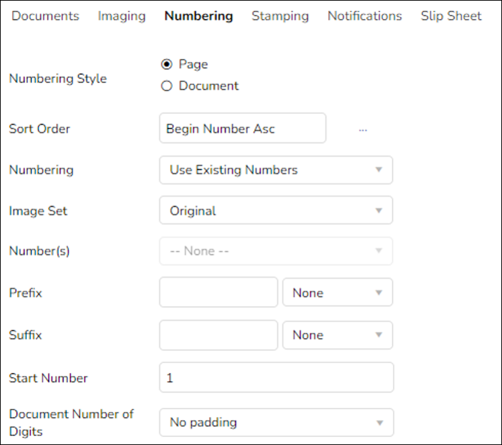 243 - 15 - Production Job - Redacted Set Numbering