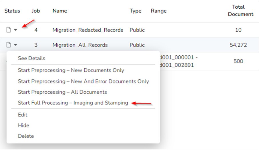 243 - 20 - Start Full Production Processing