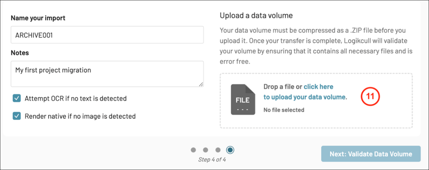 244 - 07 - Upload Data Volume