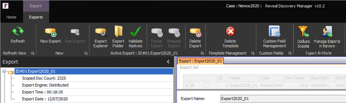 246 - 01 - Export Toolbar