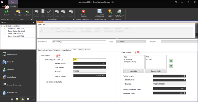 246 - 14 - Export Volume and Folder Options