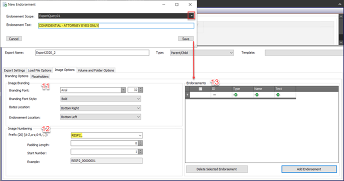 246 -10 - Export Image Options