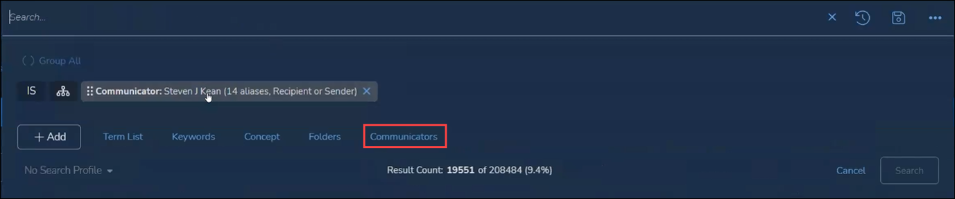 25 - 02b - Advanced Search - Communicators