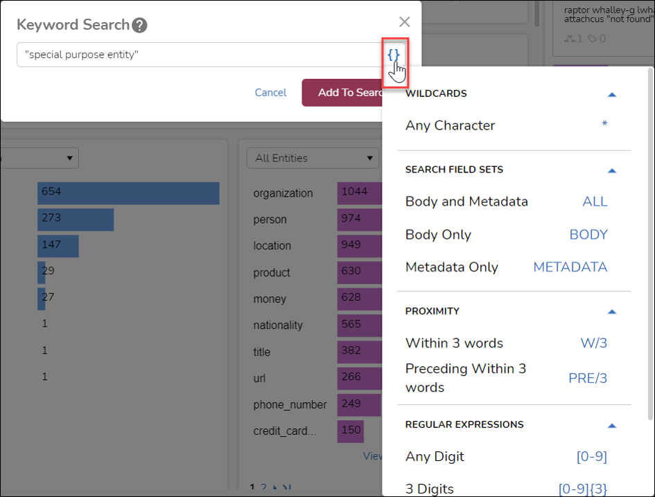 25 - 03a - Advanced Search Add Condition - keyword assist