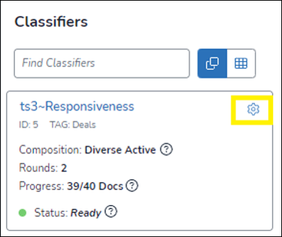 251 - 05 - Classifier Settings button