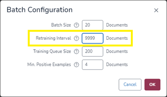 251 - 06 - Batch Configuration - Retraining Interval