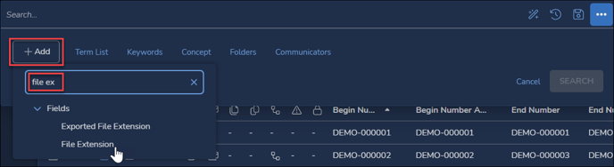 254 - 02 - Add File Extension Field