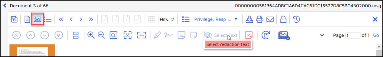 48 - 01 - Redaction on Image Toolbar