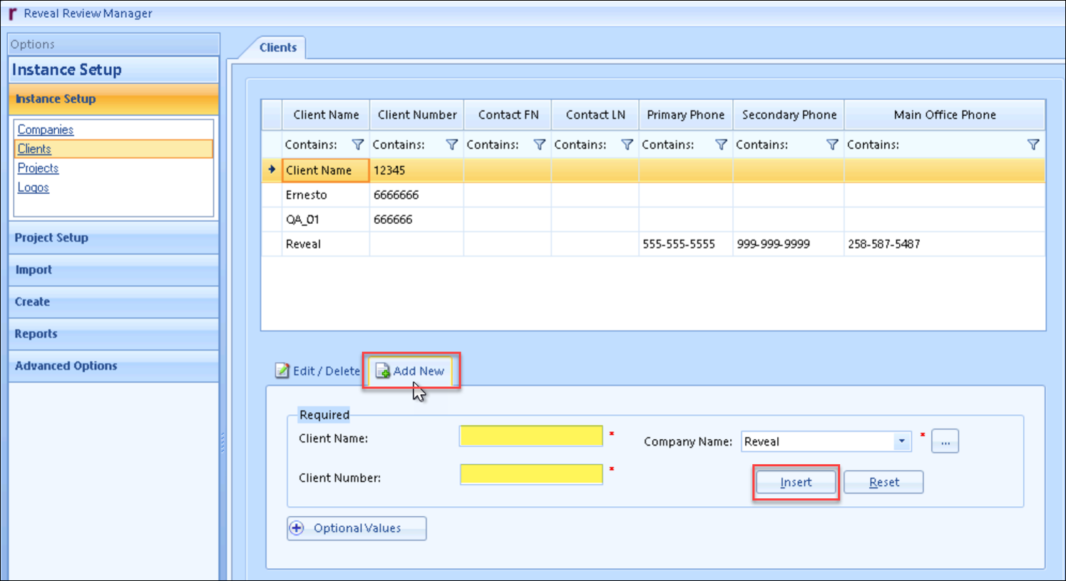 63 - 03 - Clients screen in Review Manager-1