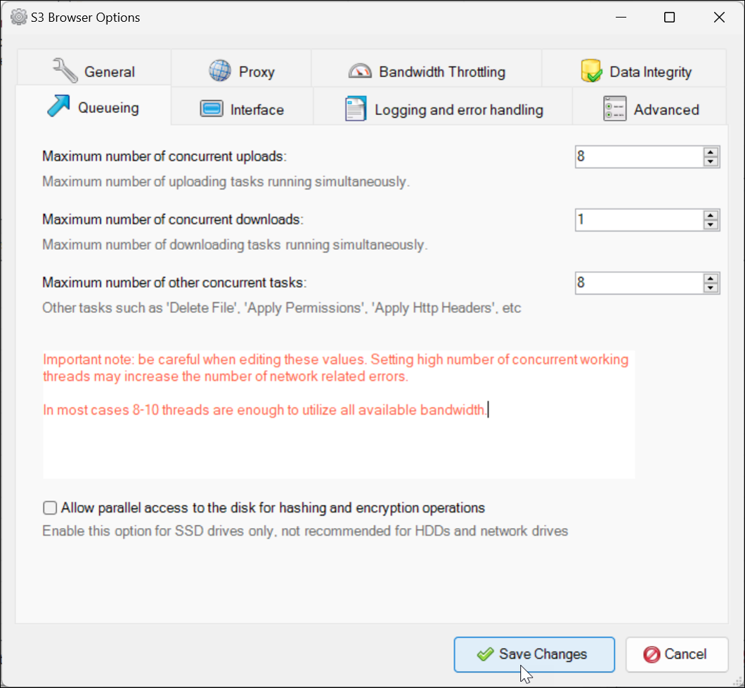 82 - 05 - S3 Queuing options