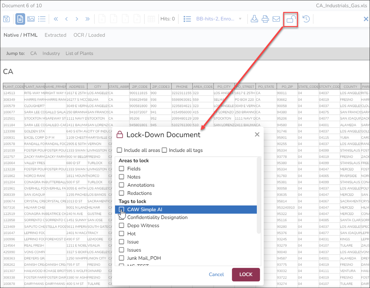 89 - 03 - Document Lock Dialog