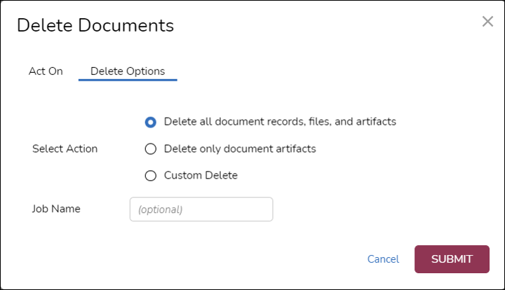 96 - 16 - Delete Options