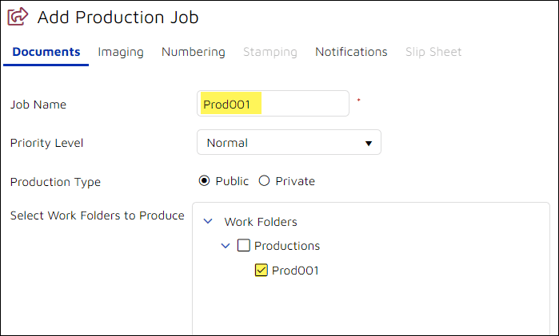 54 - 02 - Add Production Job - Documents