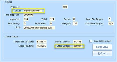 08 - 12 - Import store error