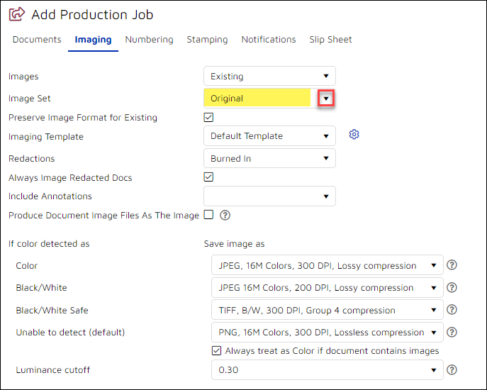 60 - 01 - Add Production Job - Images-Existing (Annotated Image Set)