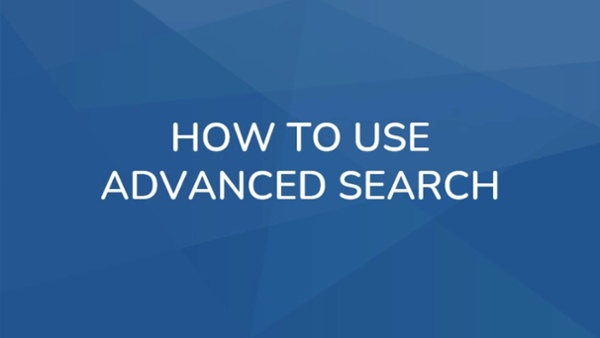 How To Use Advanced Search Properly 